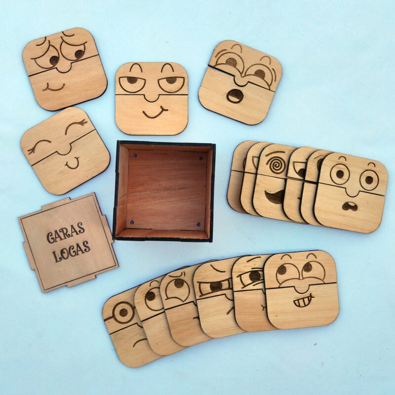 Caras Locas – ¡Para expresarse y crear sin límites!
