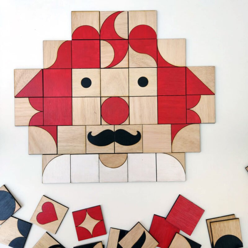 Mil Caras – Un divertido puzzle de fichas para armar personajes y formas