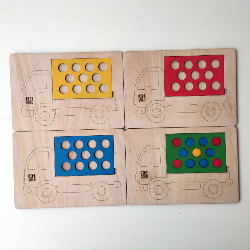 Puzzle de Copia de Patrones – Los Camiones - Image 5