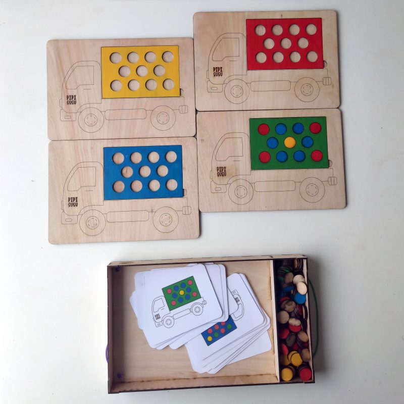 Puzzle de Copia de Patrones – Los Camiones - Image 8