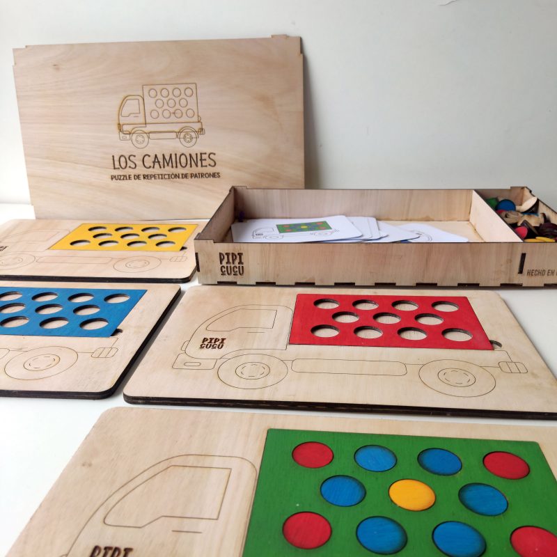 Puzzle de Copia de Patrones – Los Camiones - Image 9