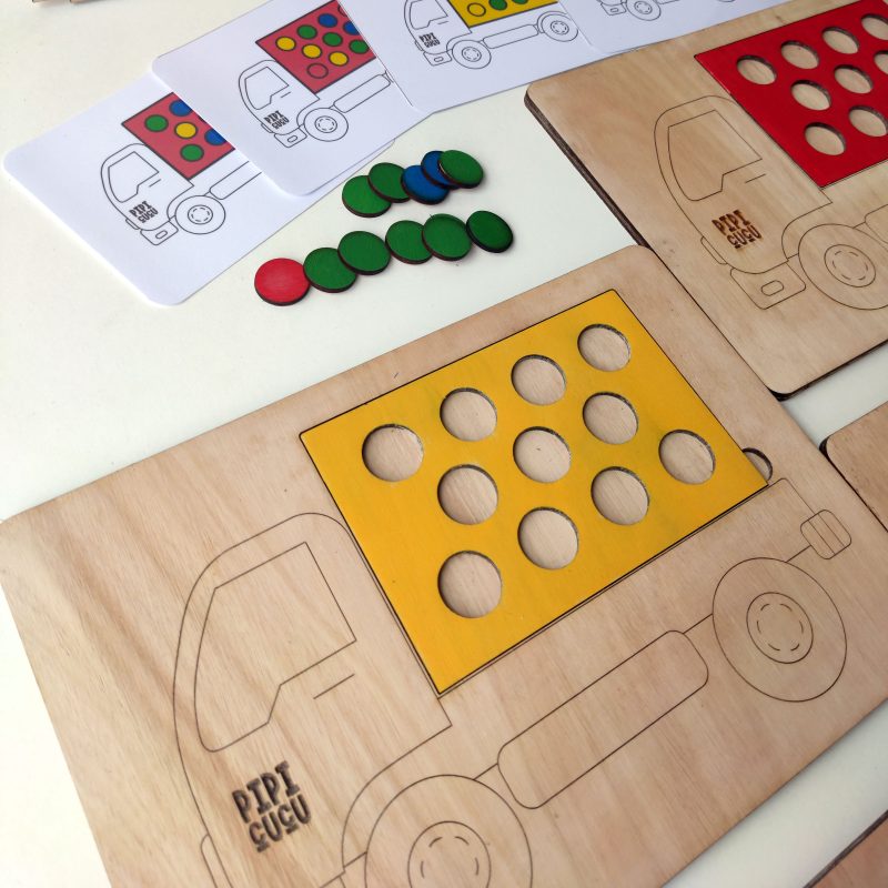 Puzzle de Copia de Patrones – Los Camiones - Image 12