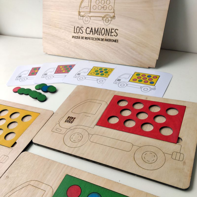 Puzzle de Copia de Patrones – Los Camiones - Image 13