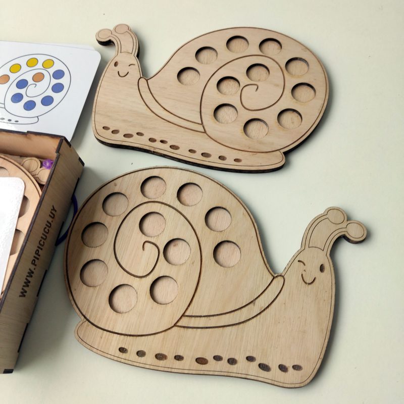 Puzzle de Copia de Patrones – Caracoles - Image 2