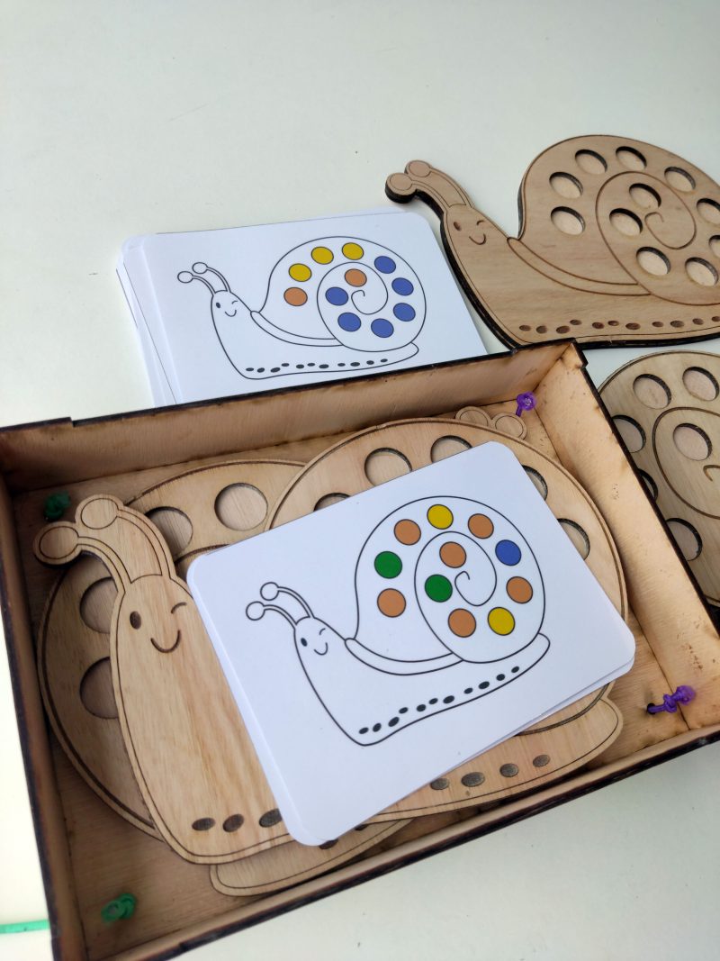 Puzzle de Copia de Patrones – Caracoles - Image 3