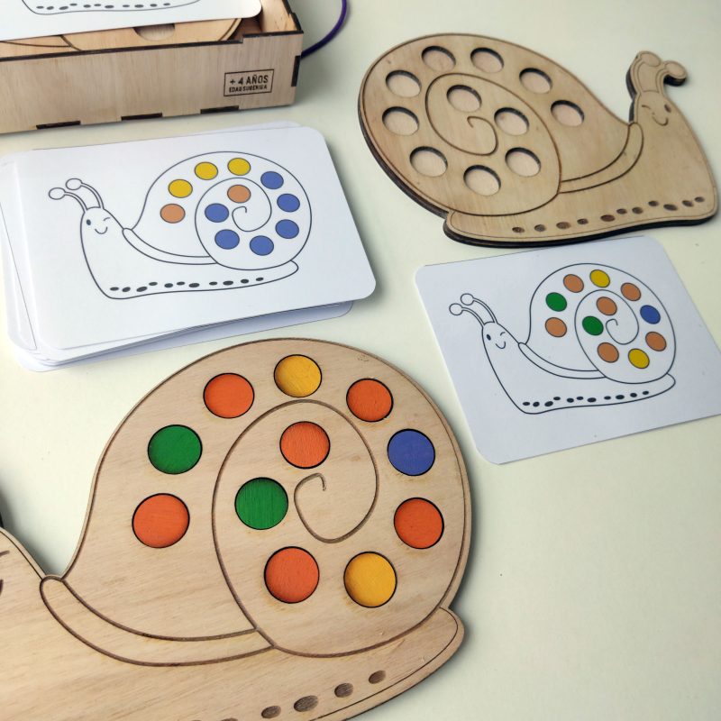 Puzzle de Copia de Patrones – Caracoles - Image 4