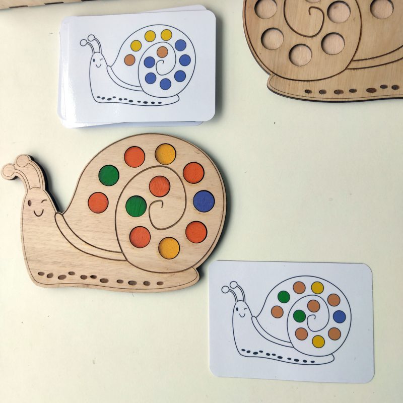 Puzzle de Copia de Patrones – Caracoles