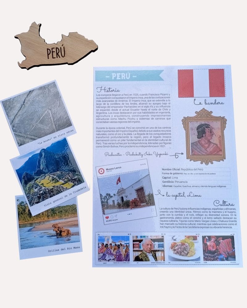 Mapa Puzzle Interactivo de América del Sur - Aprender sobre cultura, geografía e historia mientras juegan - Image 4
