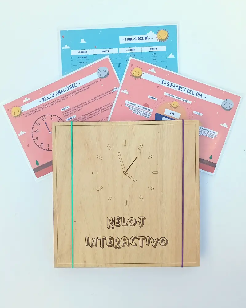 Puzzle Reloj Interactivo – Aprende a leer la hora de forma divertida - Image 9