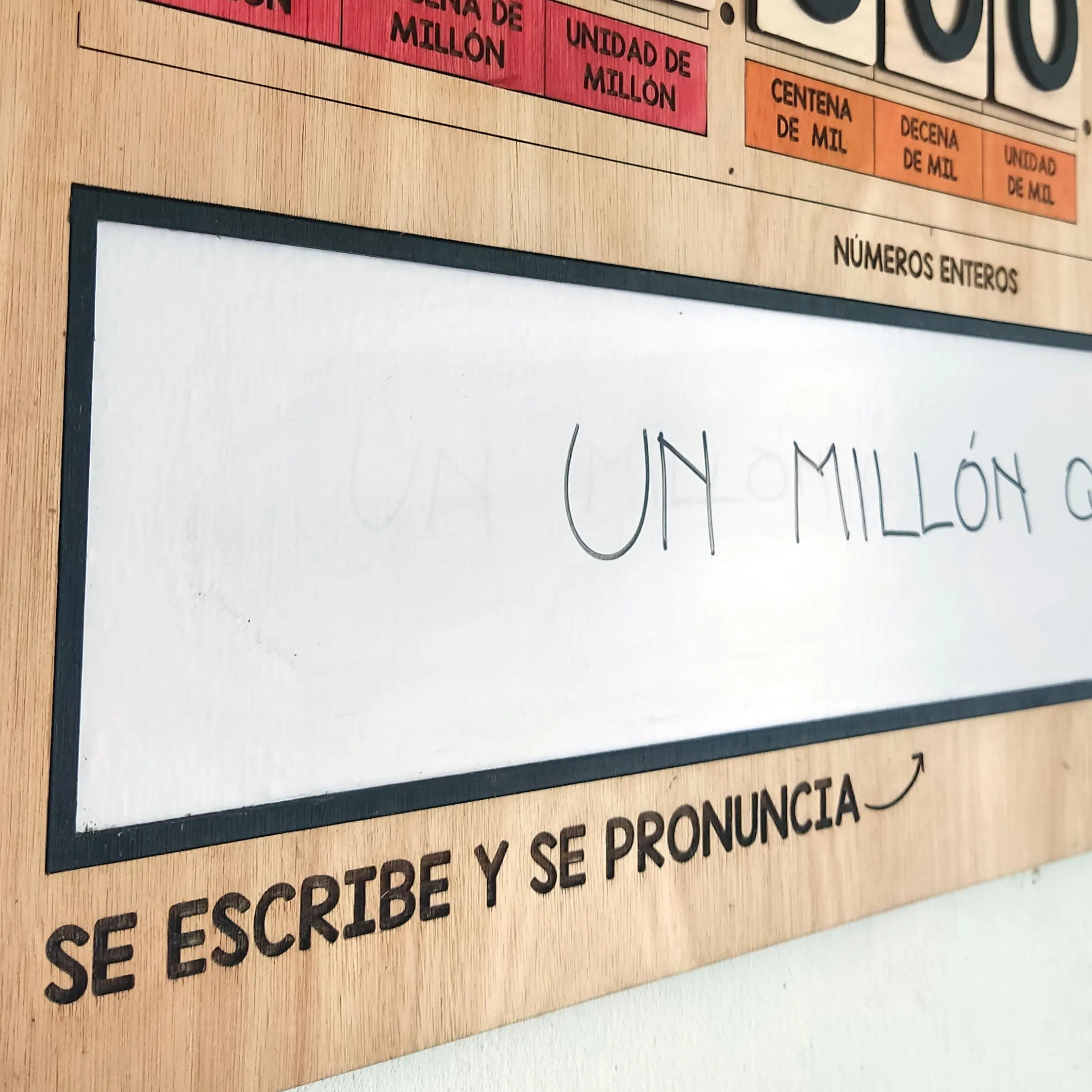 Tabla de Valor Posicional (Para Sala de Aula) | Aprender Sistema Decimal