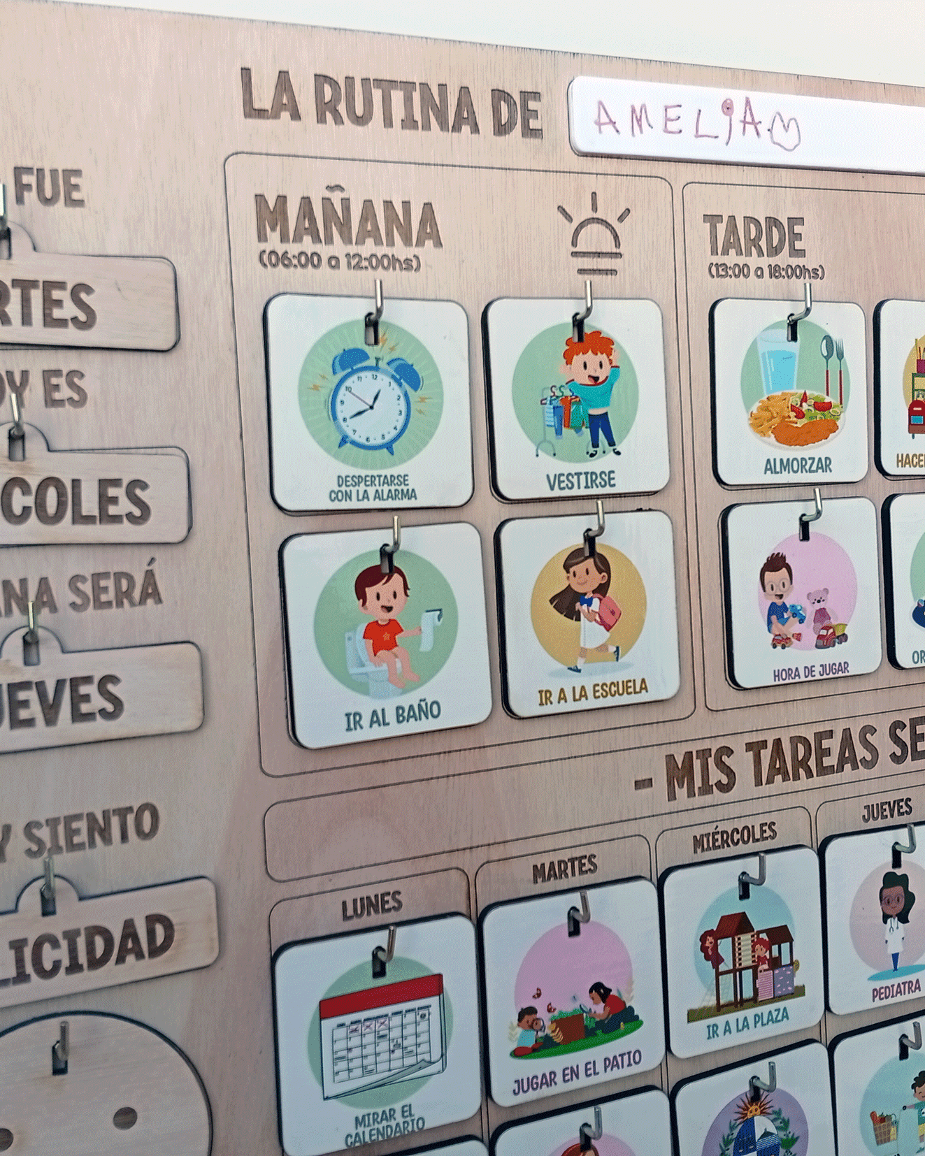 Organizador Semanal de Rutinas | Autonomía y Organización