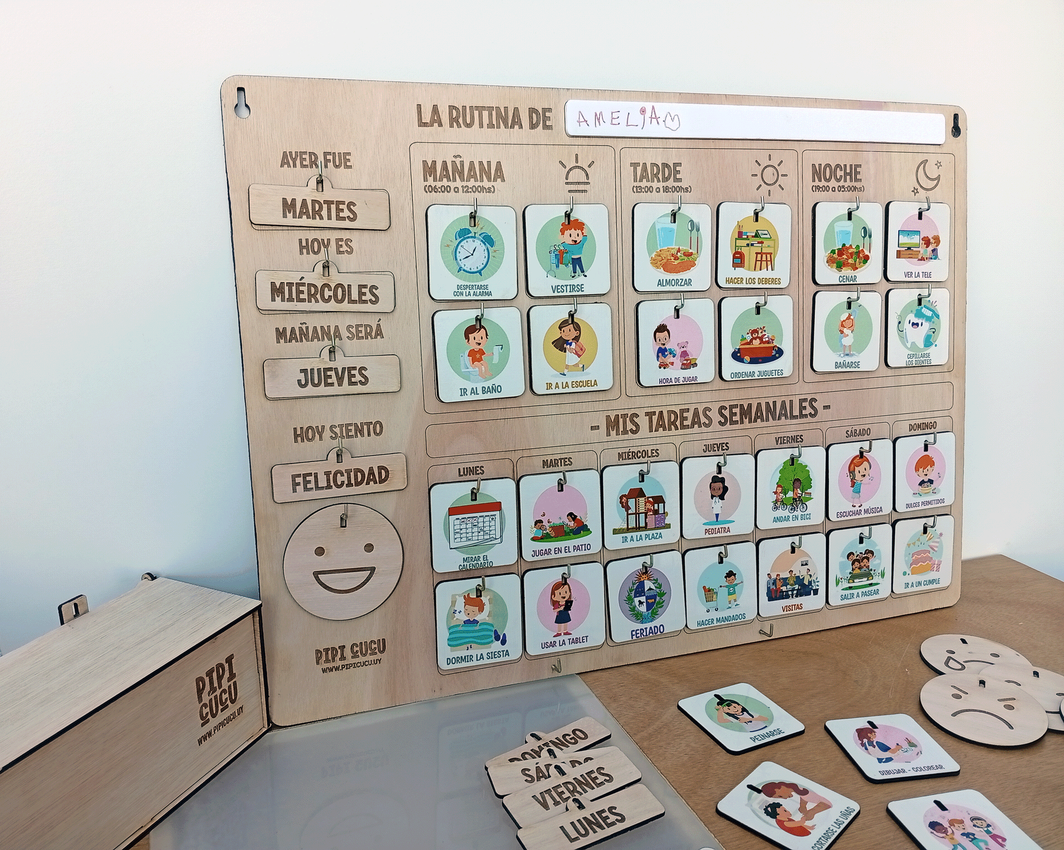 Organizador Semanal de Rutinas | Autonomía y Organización