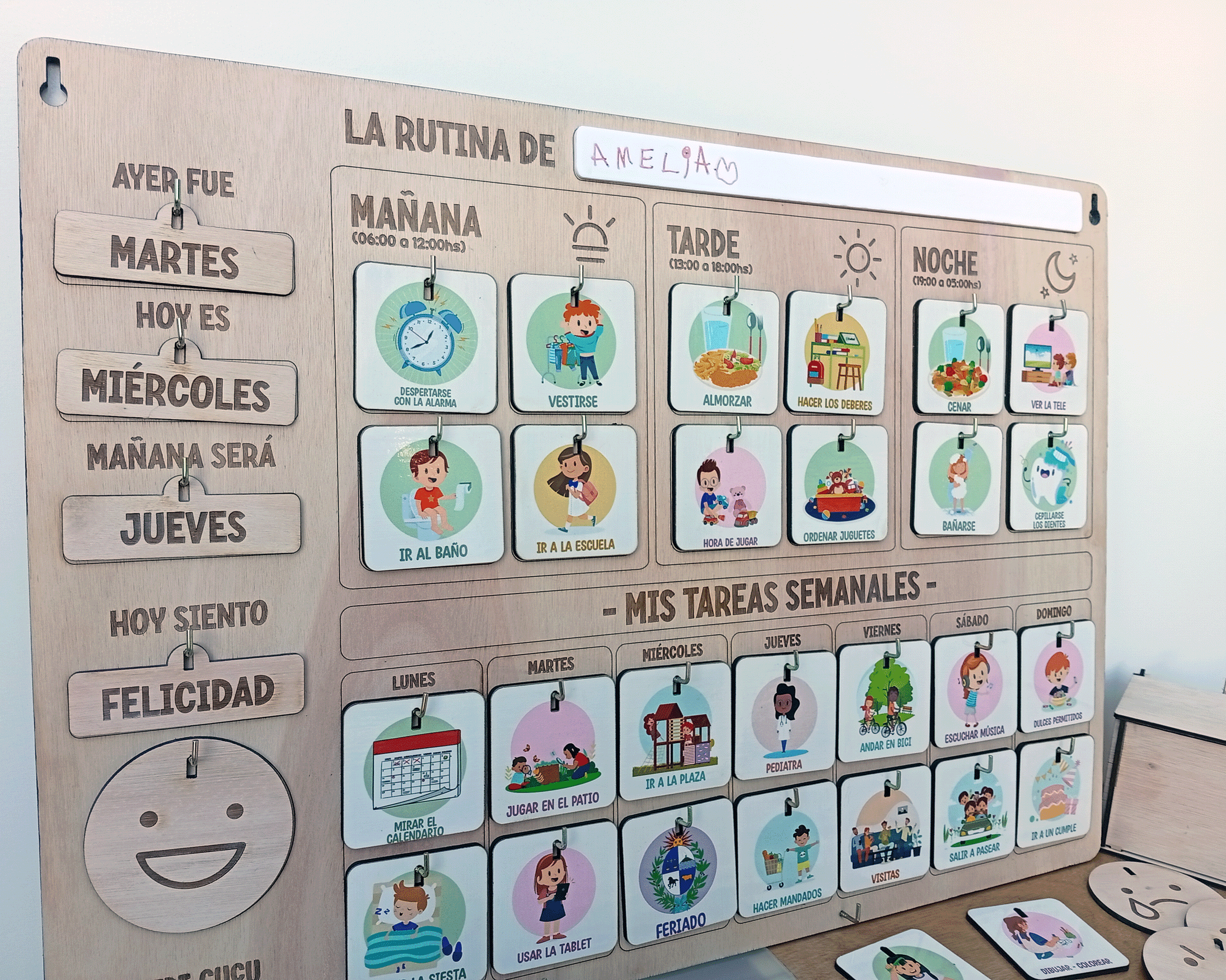 Organizador Semanal de Rutinas | Autonomía y Organización
