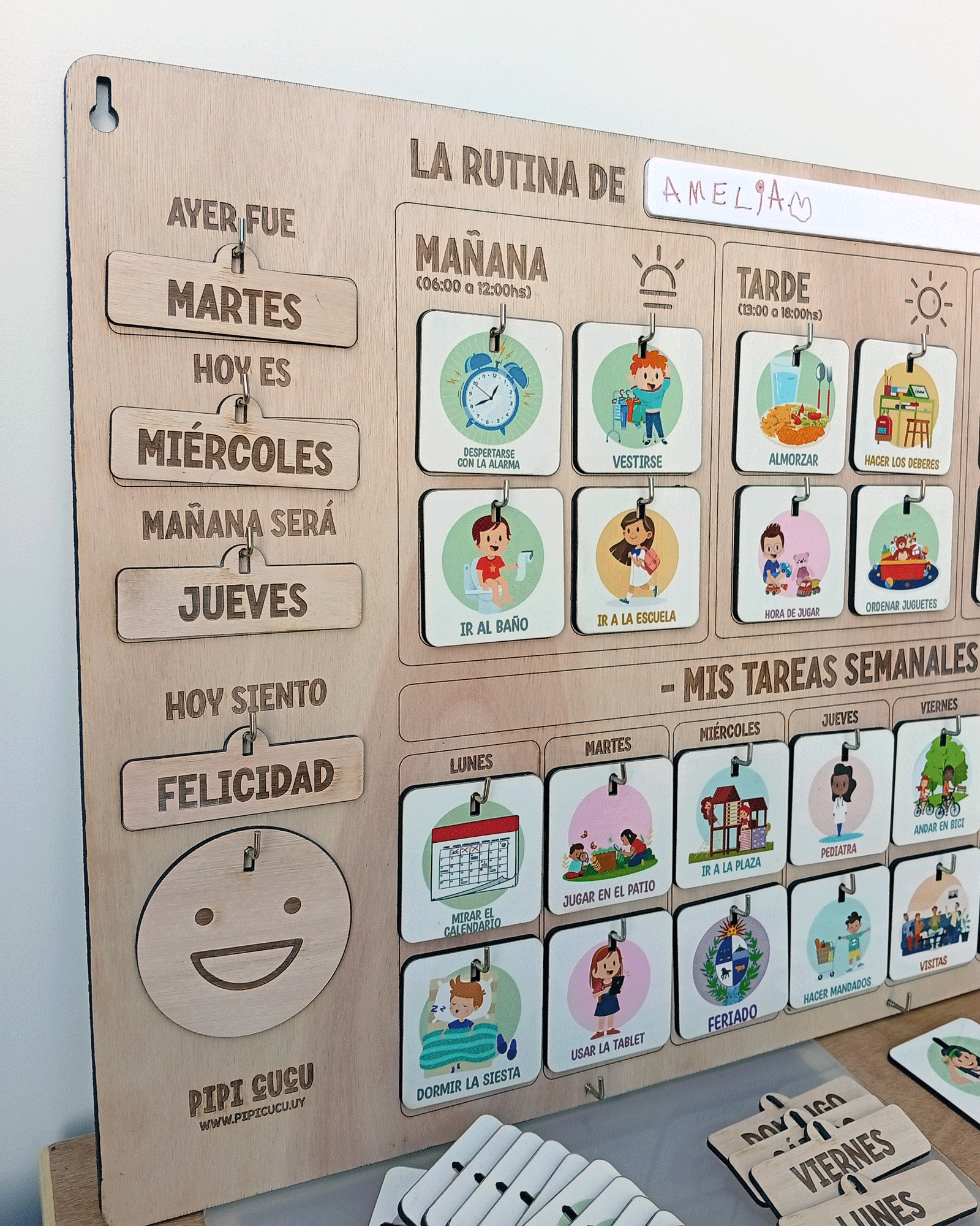 Organizador Semanal de Rutinas | Autonomía y Organización