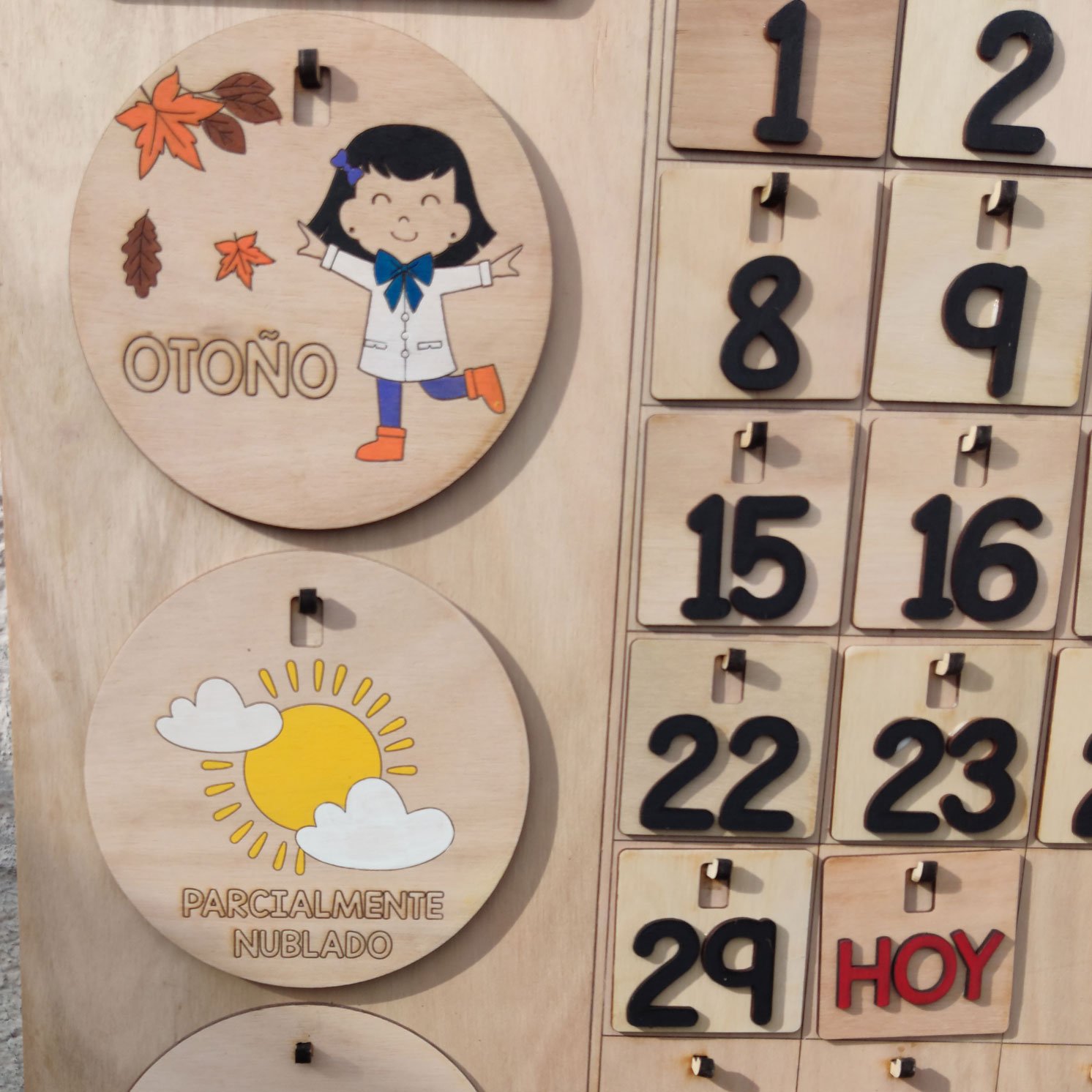 Calendario Interactivo XXL | Herramienta Pedagógica para Aula