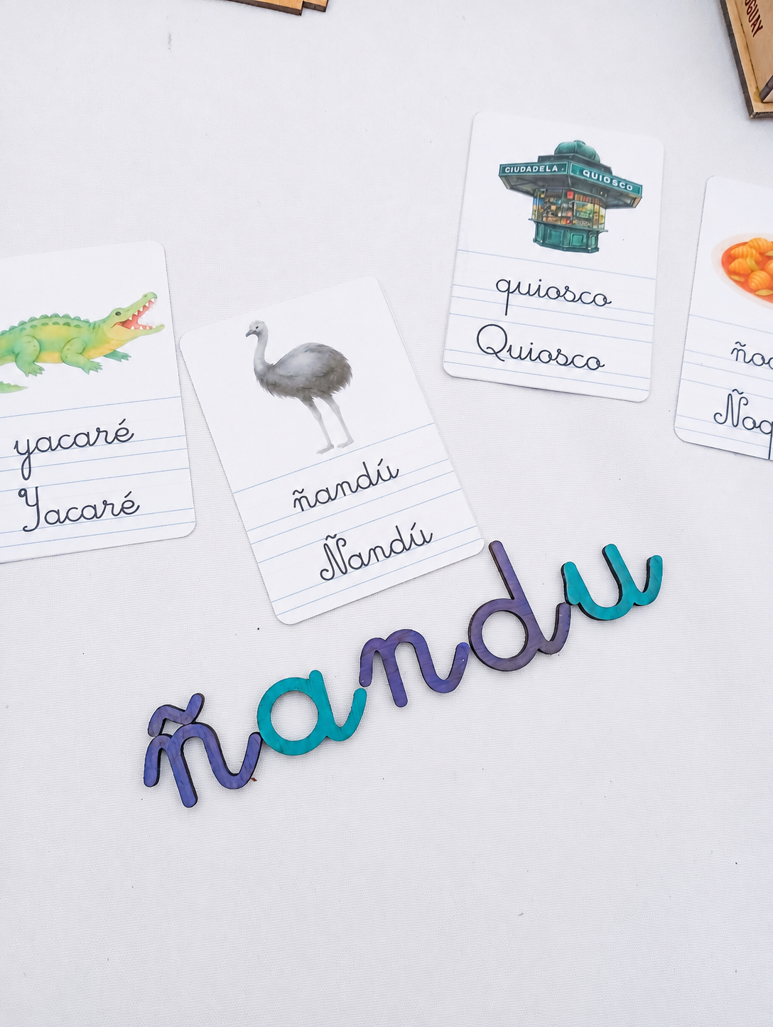 Mi tabla de escribir | Cursiva