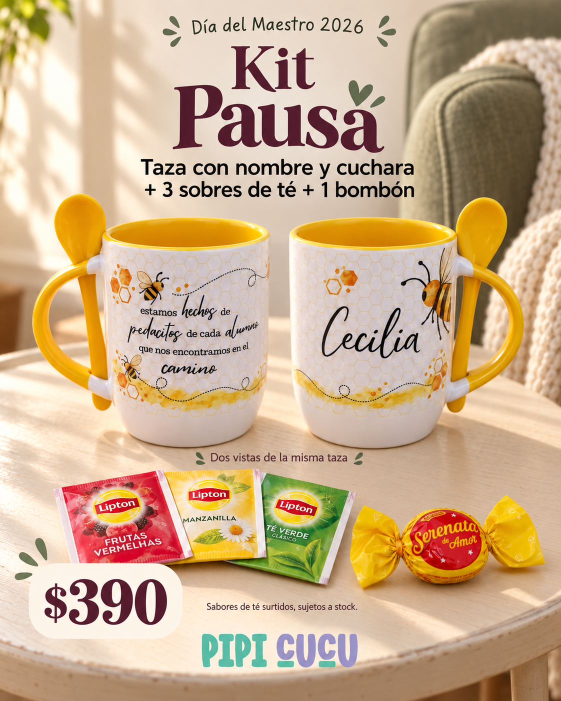 Dia del Maestro - Kit Pausa